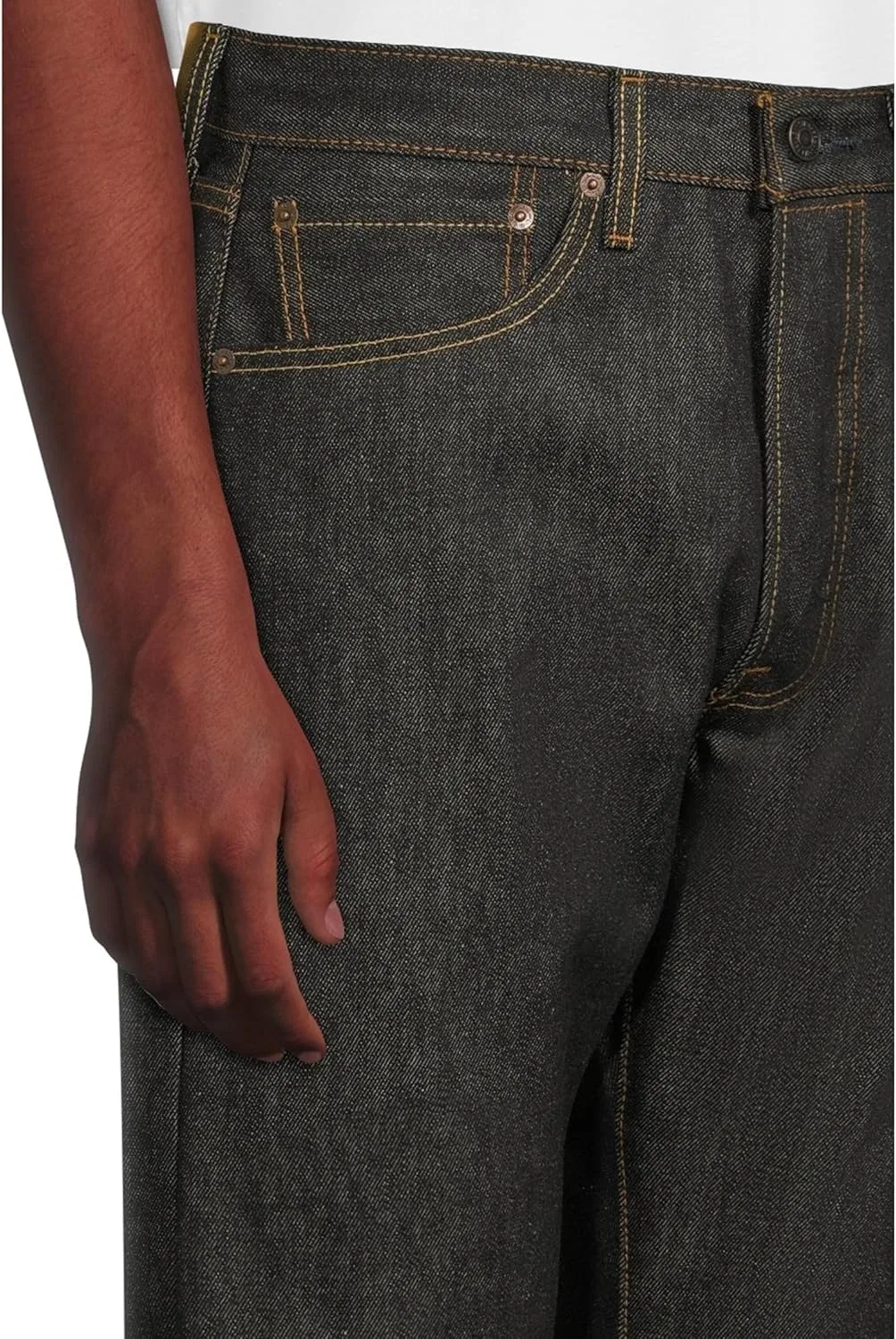 Джинсы Levi's 501 Original Fit, черные — фото 4