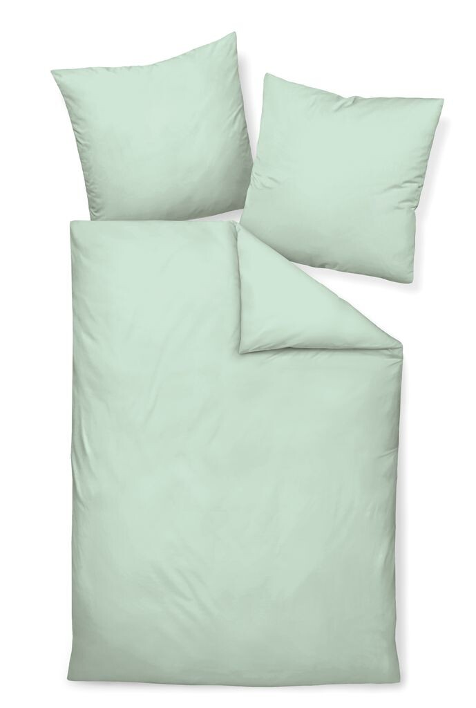 

Dream Castle Mako Satin Plain Plain - Collection 2024 155 x 220 см нефритовый цвет UNI, однотонный Traumschloss