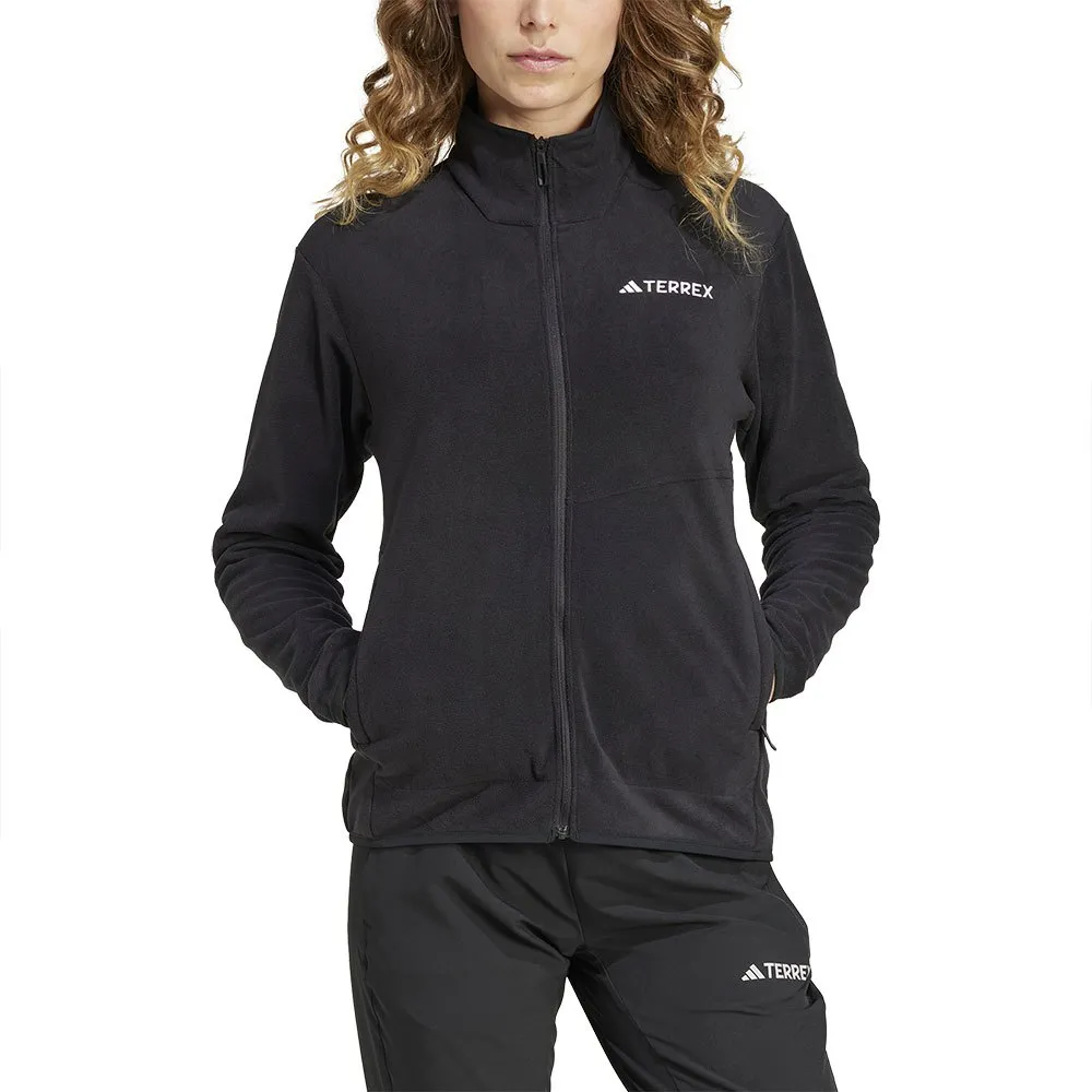 

Флис adidas Terrex Multi full zip, черный