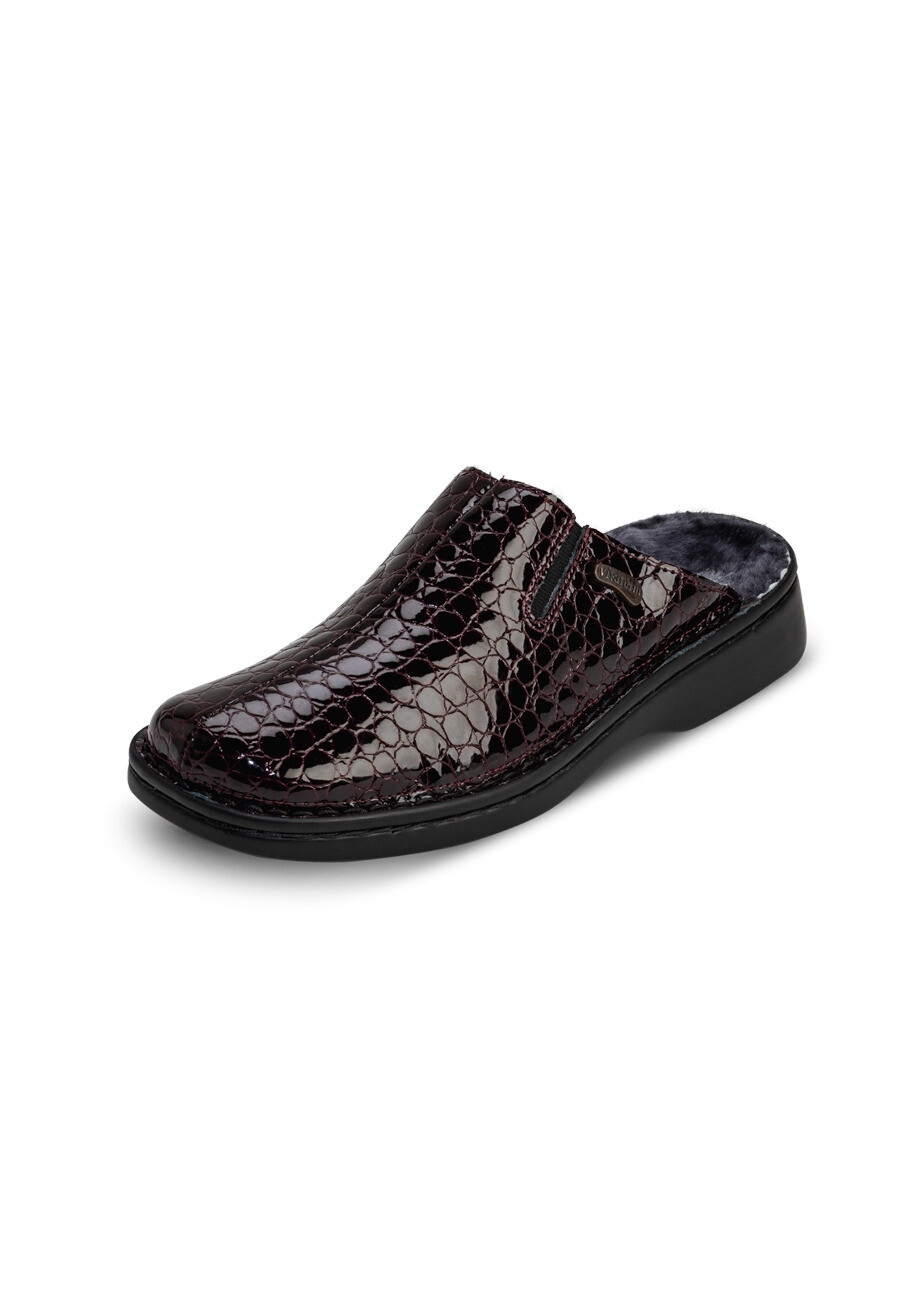 

Сабо VITAFORM Softlackleder Clogs, бордо