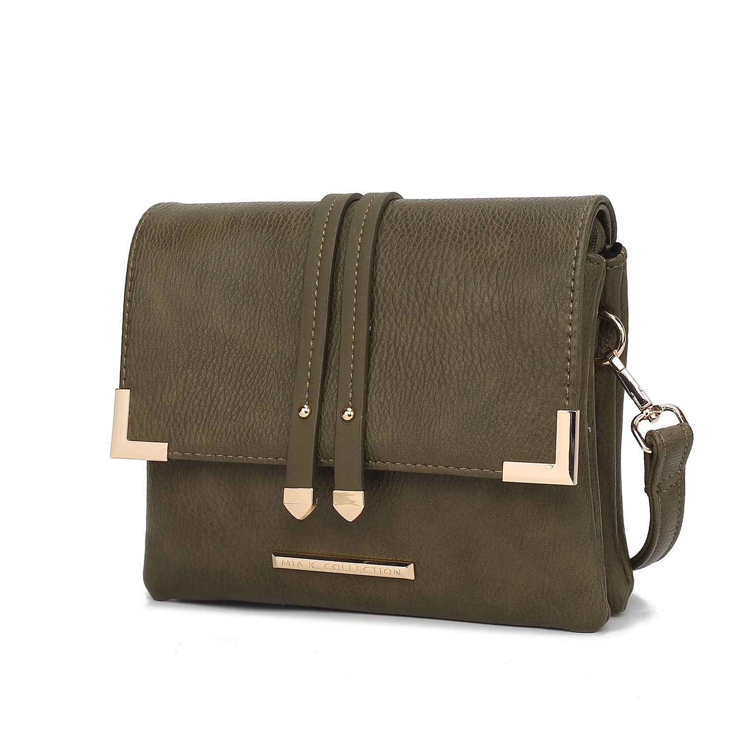 

Сумка-кросс Valeska через плечо для женщин с несколькими отделениями от Mia K MKF, оливковый