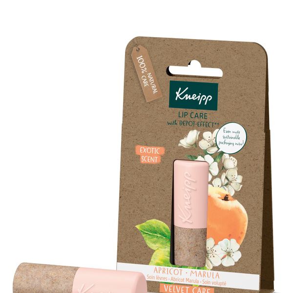 

Бальзам для губ с персиком и марулой, 4,7 г Kneipp Velvet care