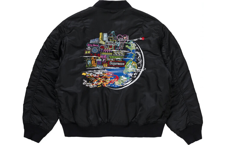 

Высшая куртка унисекс Supreme, цвет Black
