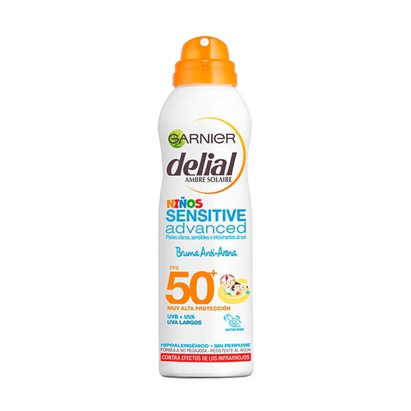 

Детский спрей против песка для чувствительной кожи Spf 50 150 мл Delial