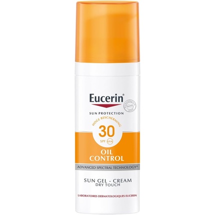

Солнцезащитный гель-крем для контроля жирности кожи SPF 30 50 мл Eucerin