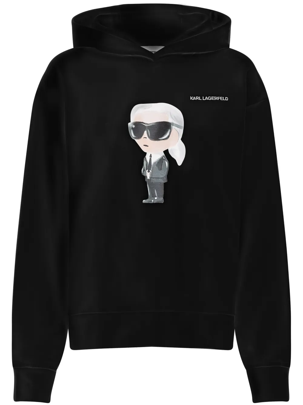 

Худи Ikon KARL LAGERFELD, черный