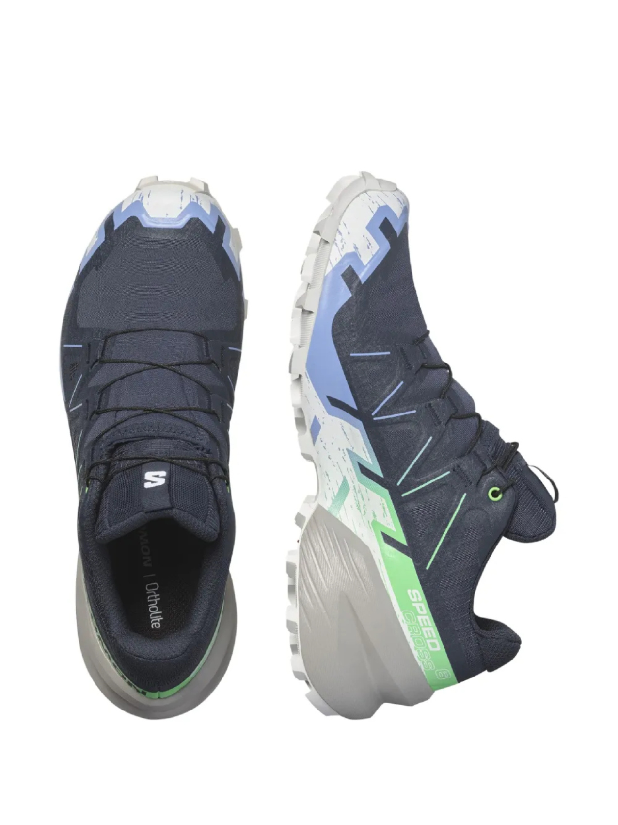 Кроссовки Salomon Speedcross 6 Gore-Tex, синий — фото 4