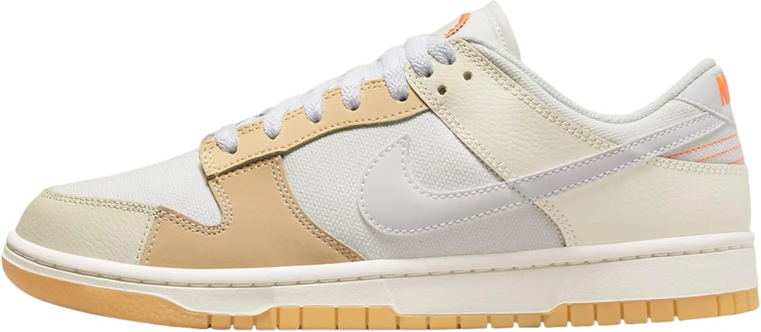 Кроссовки мужские Nike Dunk Low, белый/парусный/белый/сэнддрифт