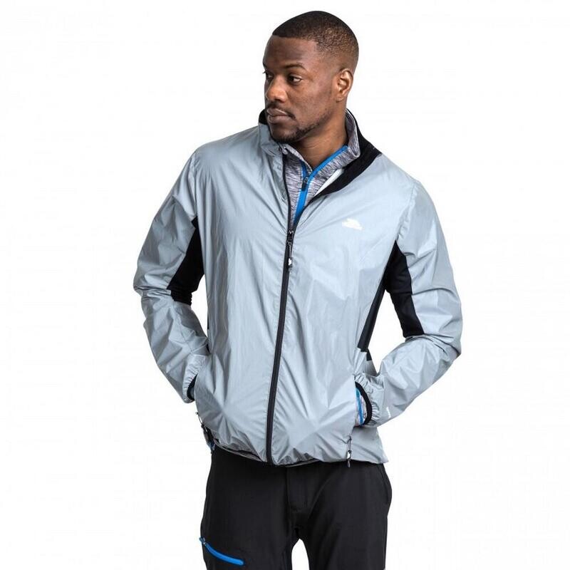 

Мужская светоотражающая куртка Zig Silver Reflective TRESPASS, цвет gris