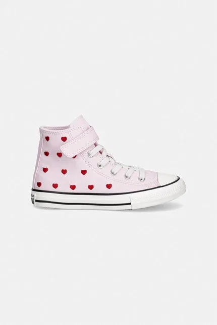 Кеды высокие Chuck Taylor All Star Converse, розовый — фото 2