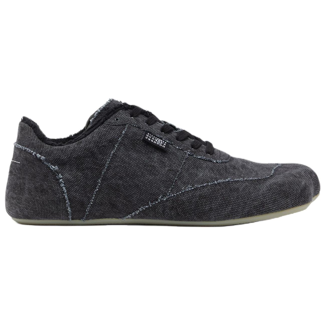 MM6 Maison Margiela Анатомические кеды Canvas Low top Casual Shoes мужские черные — фото 3