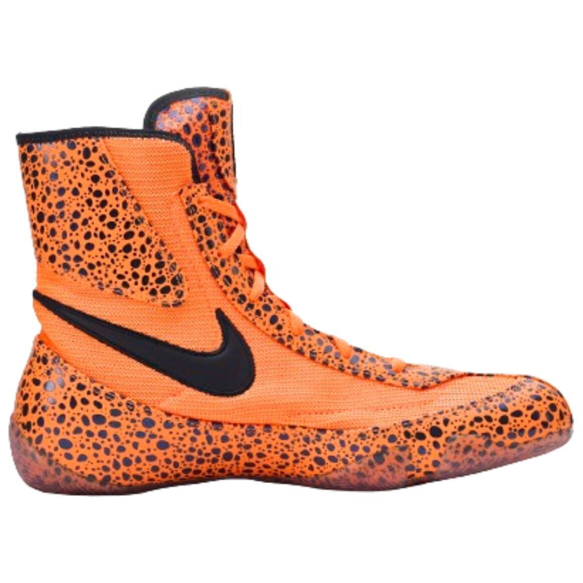 Кроссовки Nike Machomai 2 Training Shoes Unisex High-top Black/orange, цвет Orange — фото 3