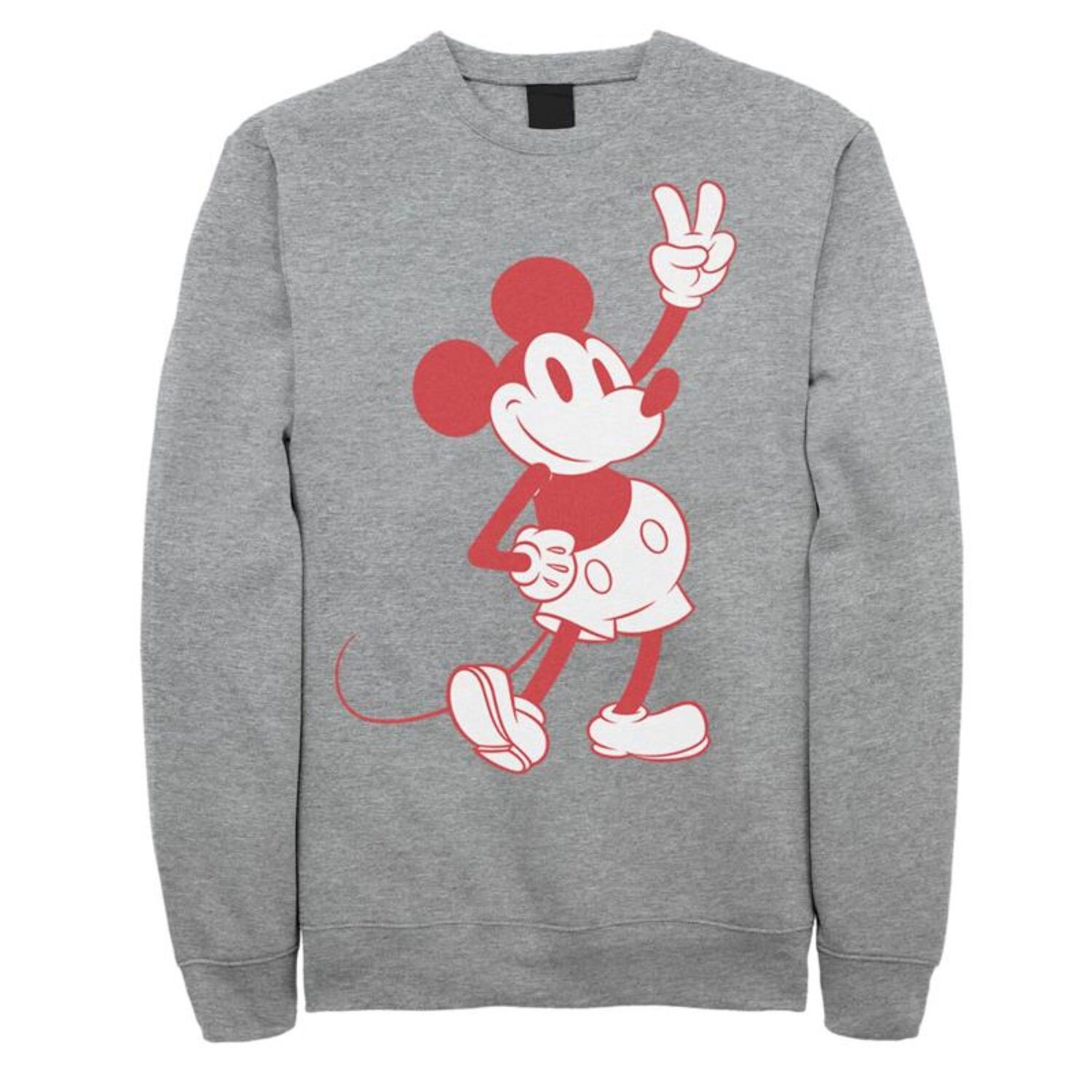 

Мужской свитшот с контуром Disney Mickey And Friends Mickey Peace Licensed Character