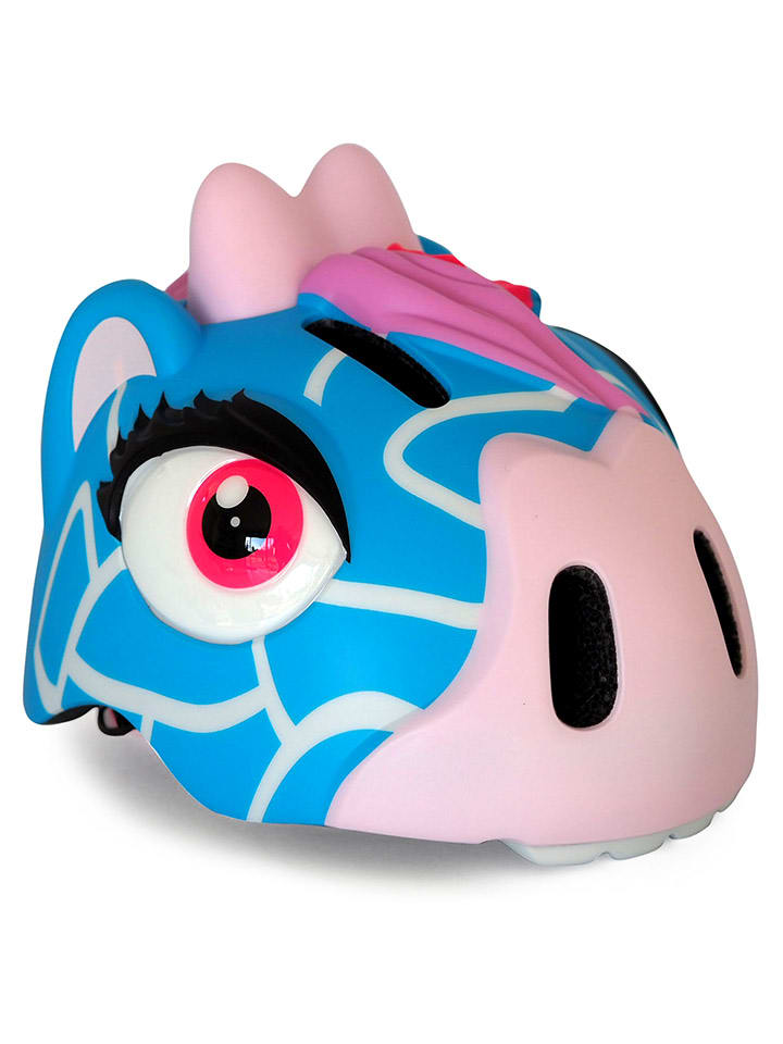 

Crazy Safety Велосипедный шлем "Жираф" синего цвета