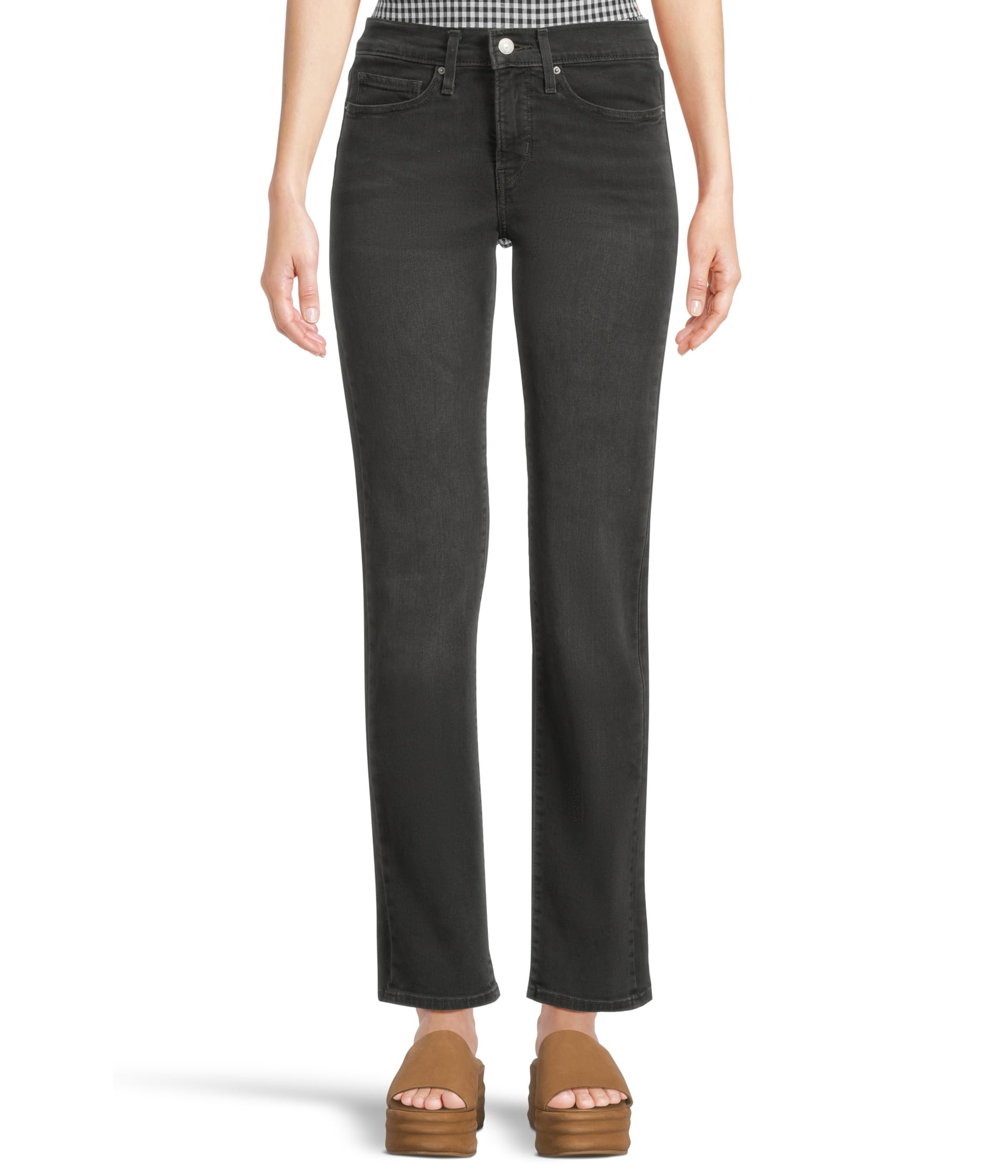 

Джинсы Levi's Womens 314 Shaping Straight Pieced, цвет Total Vibe