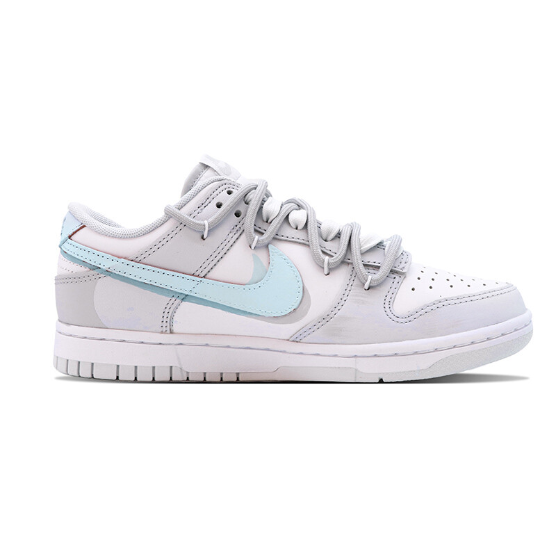 

Кроссовки Nike Dunk Skateboarding Shoes Unisex Low-top Blue/Gray, синий