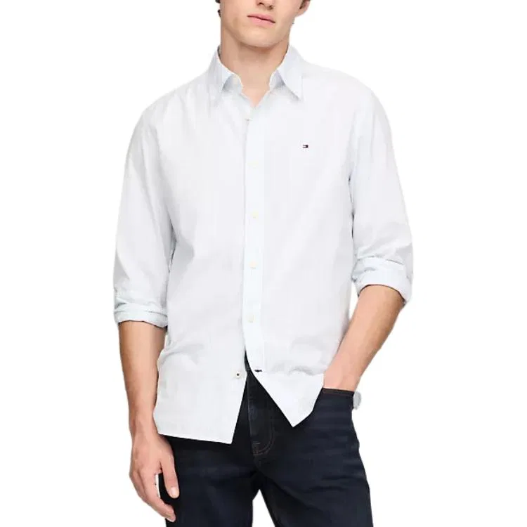Рубашка мужская Light Blue Tommy Hilfiger