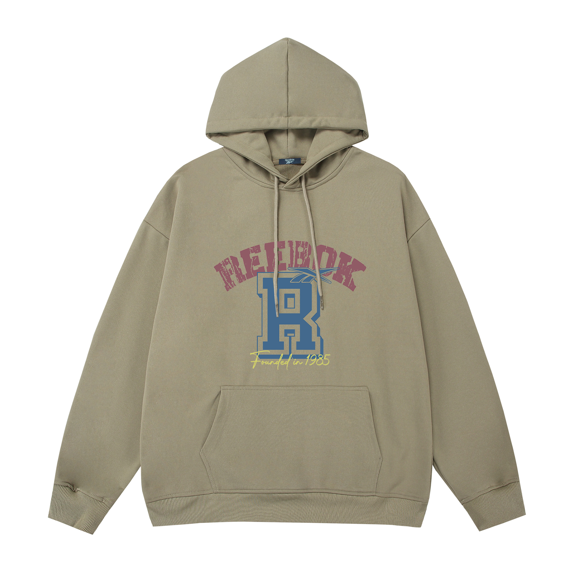 

Толстовка Unisex Hooded Moderate Reebok, pea зеленый