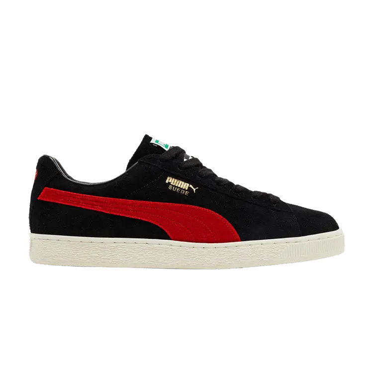 

Кроссовки Puma Suede Vintage Made in Japan 'Black Red', черный
