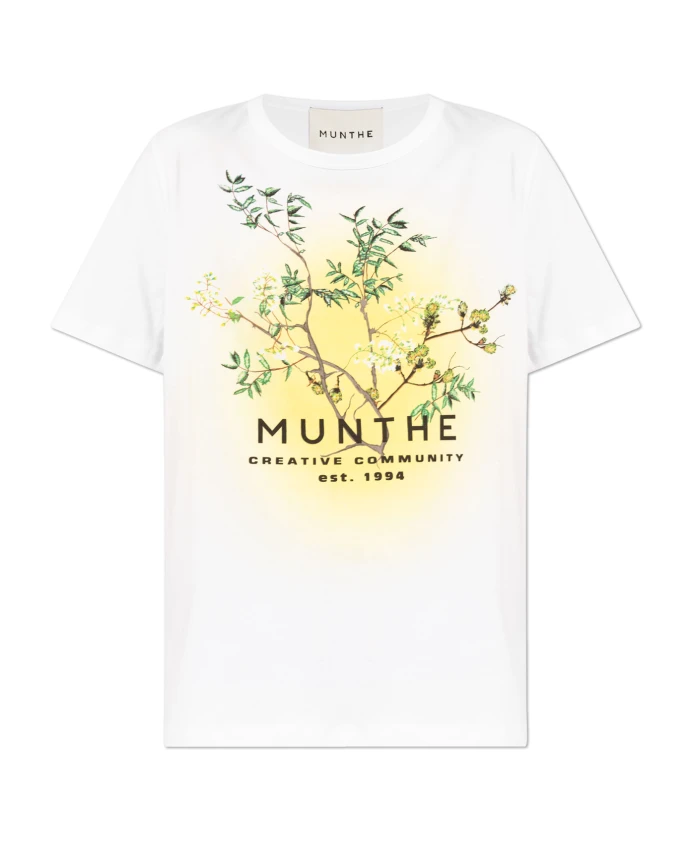 

Футболка с принтом Munthe, белый
