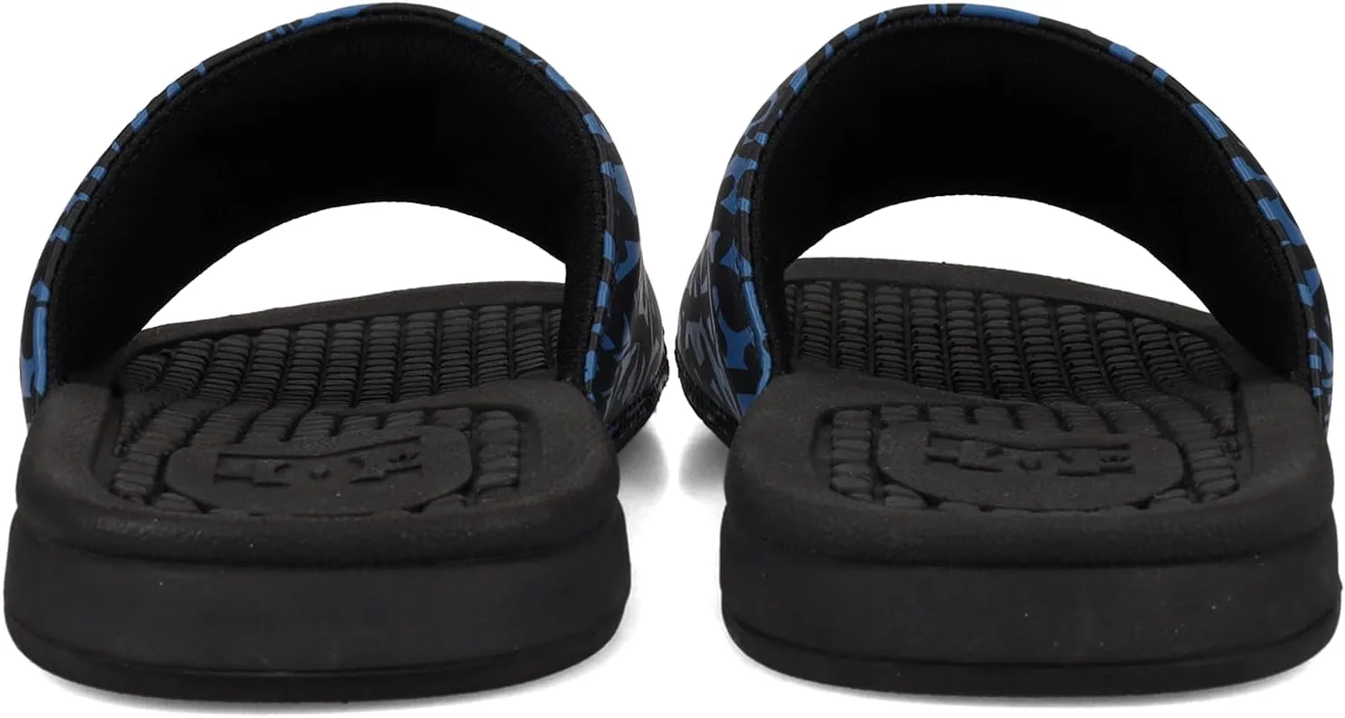 Мужские шлепанцы DC Bolsa DC Shoes, черный/синий/белый — фото 2