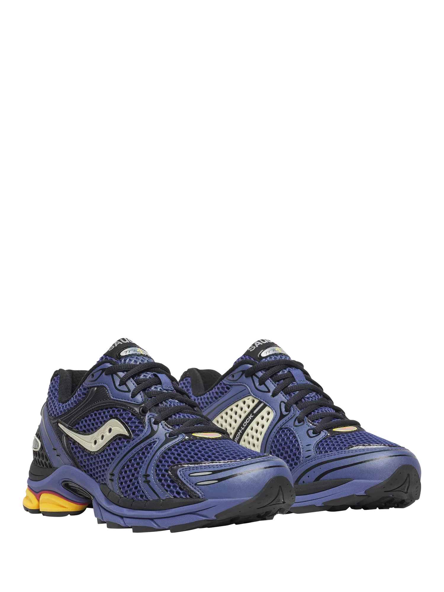 Кроссовки ProGrid Triumph 4 на шнуровке, сине-черные Saucony — фото 2