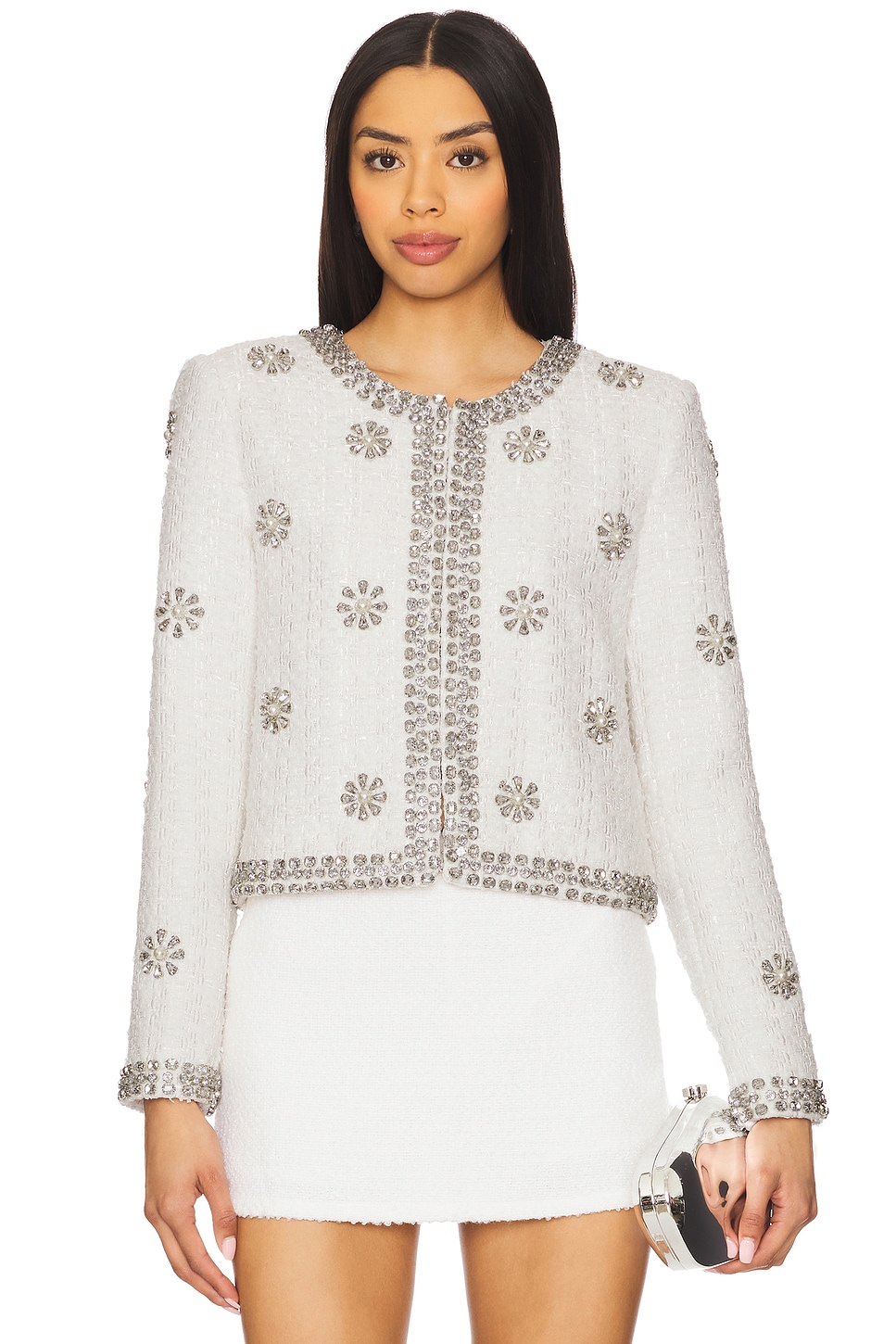 

Куртка Kidman Alice + Olivia, off white