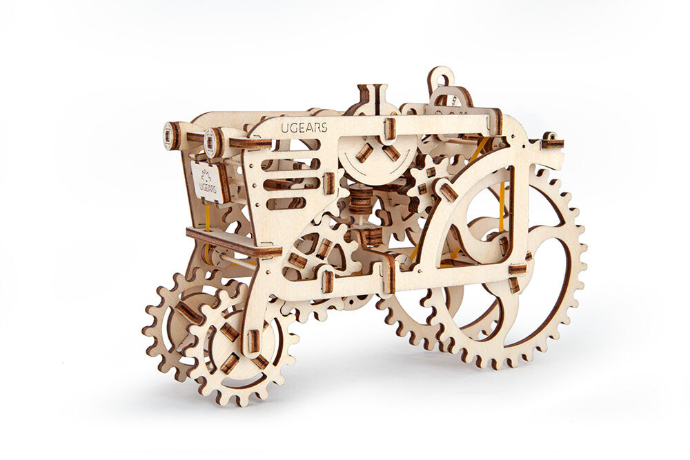 

UGears, механическая складная модель, Трактор