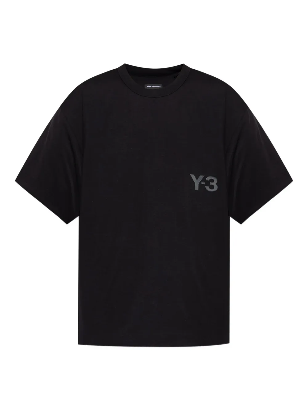 

Футболка с принтом логотипа Y-3, черный