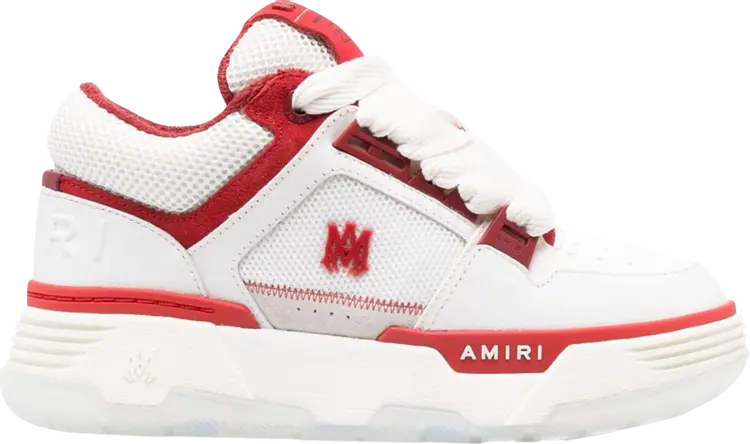 Кроссовки Amiri Wmns MA-1 'White Red', белый
