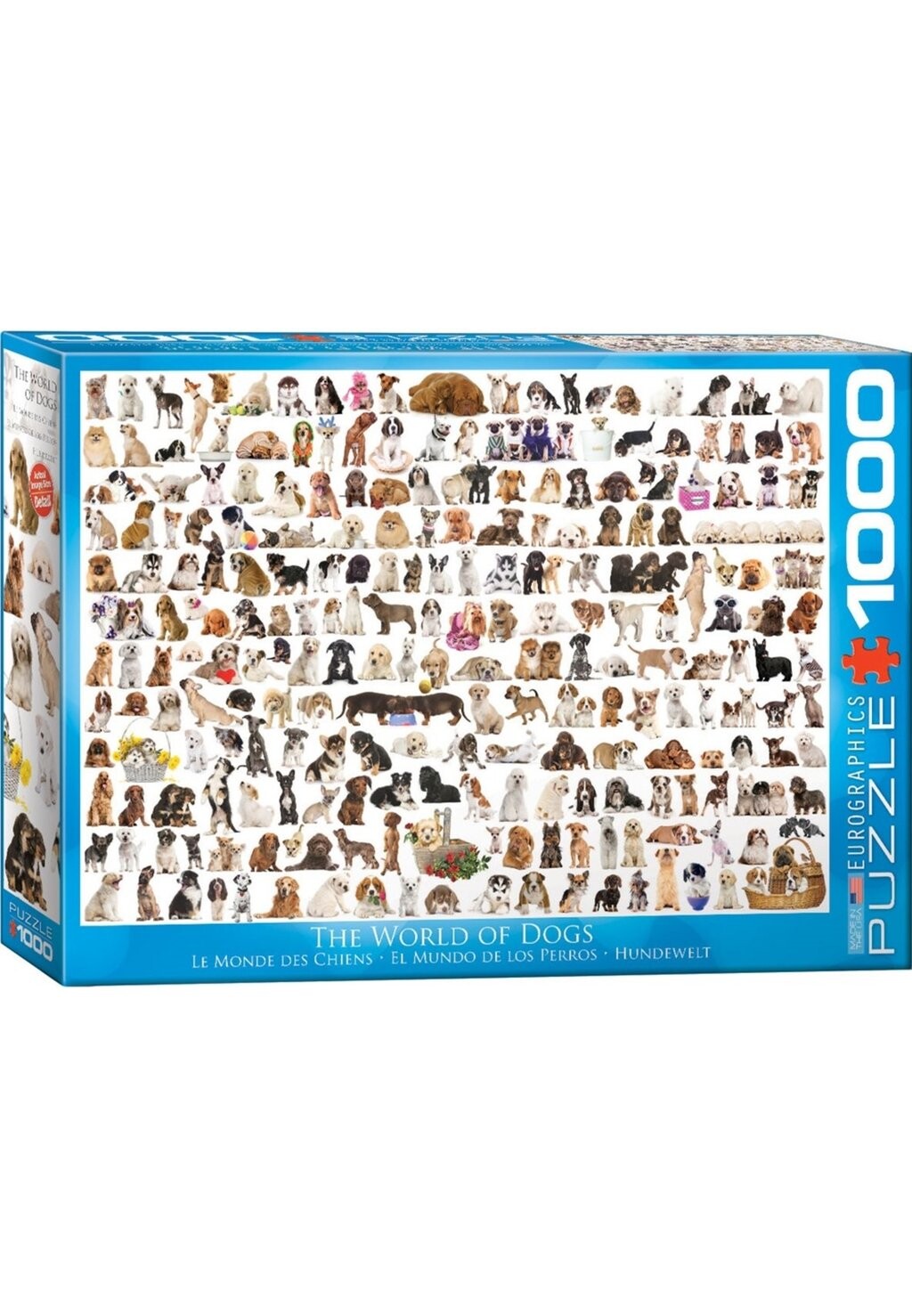 

Пазл HUNDEWELT Eurographics, цвет multi coloured