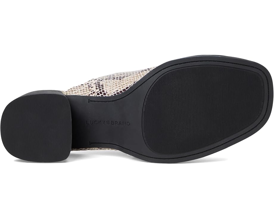 Туфли Lucky Brand Jamira Asymmetrical Mule, цвет Natural Multi — фото 3