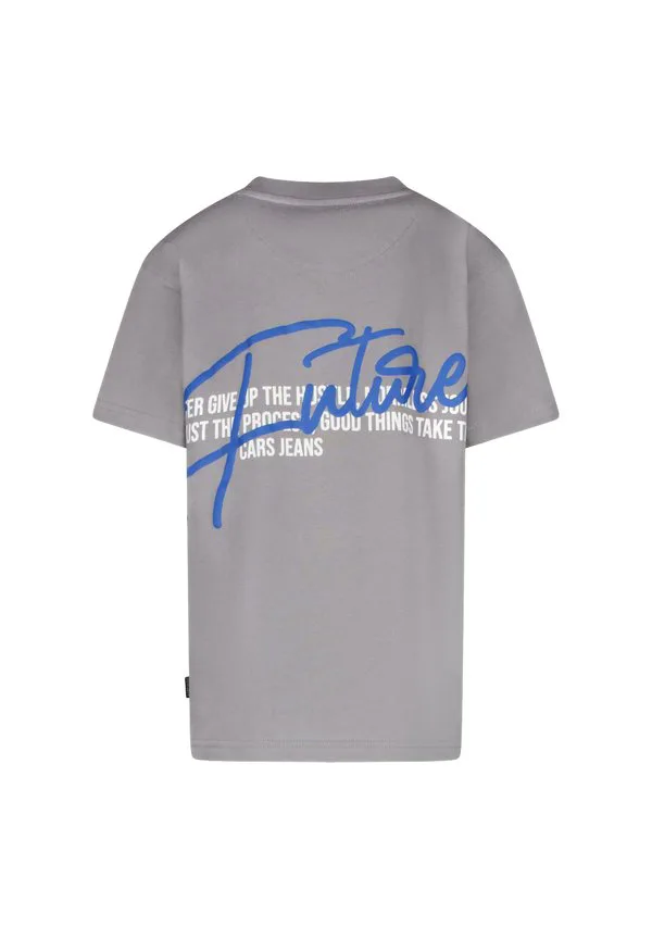 Футболка с принтом feturo jr. Cars Jeans, Mid Grey — фото 2
