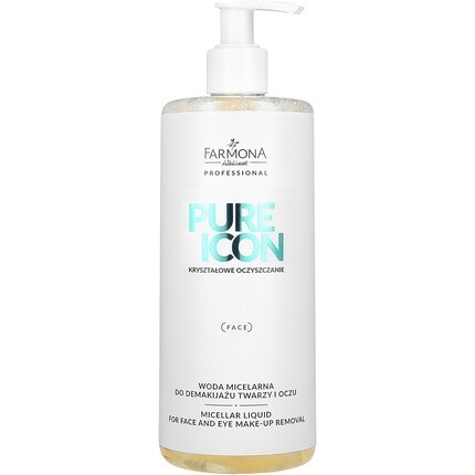 

Мицеллярная жидкость Pure Icon для снятия макияжа с лица и глаз., Farmona