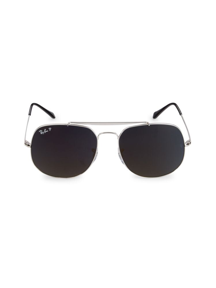 

Солнцезащитные очки-авиаторы 57MM Ray-Ban, черный