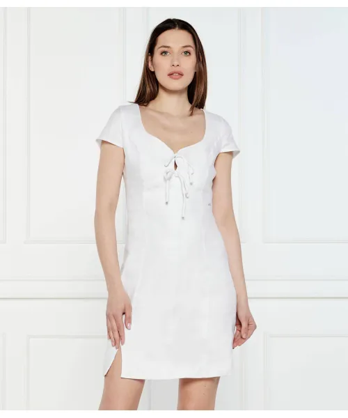 

Льняное платье Isabela Guess Jeans, белый