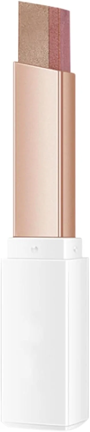 Тени для век двуцветные стик Red Brown No brand