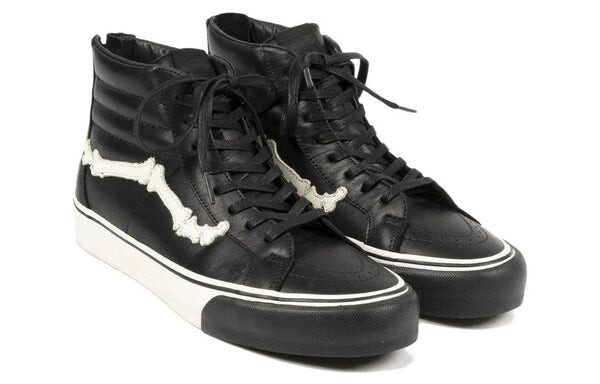 Кроссовки blends x sk8-hi reissue zip lx 'bones - black' Vans, черный — фото 3