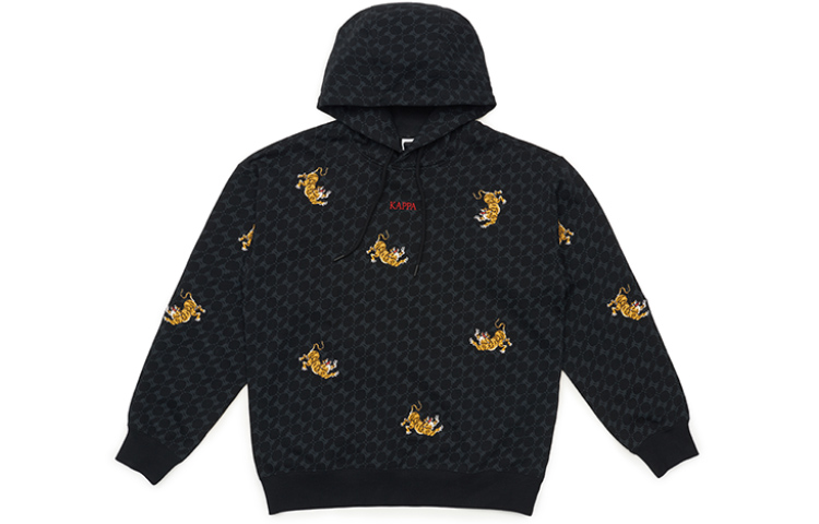 

Свитшот унисекс из коллекции «Год Тигра» Kappa, Mineral Black-KA02P