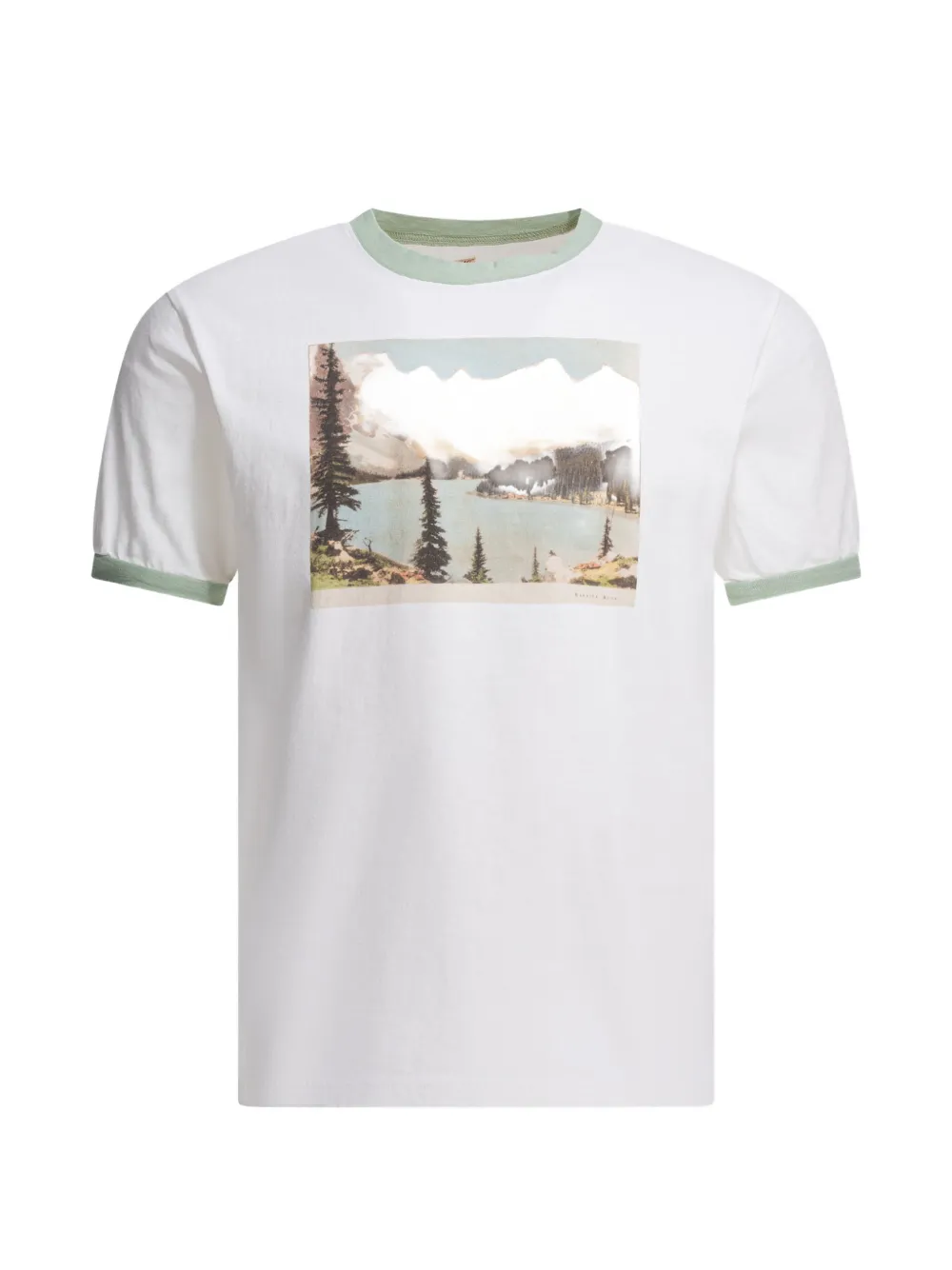 

Футболка с пейзажем Kapital, белый