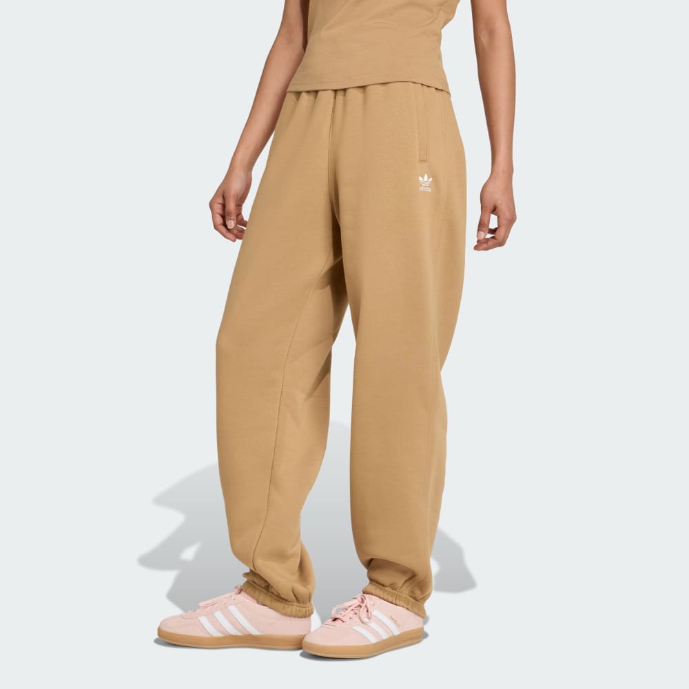

Спортивные брюки Adidas Essentials Fleece Loose Joggers, цвет Cardboard