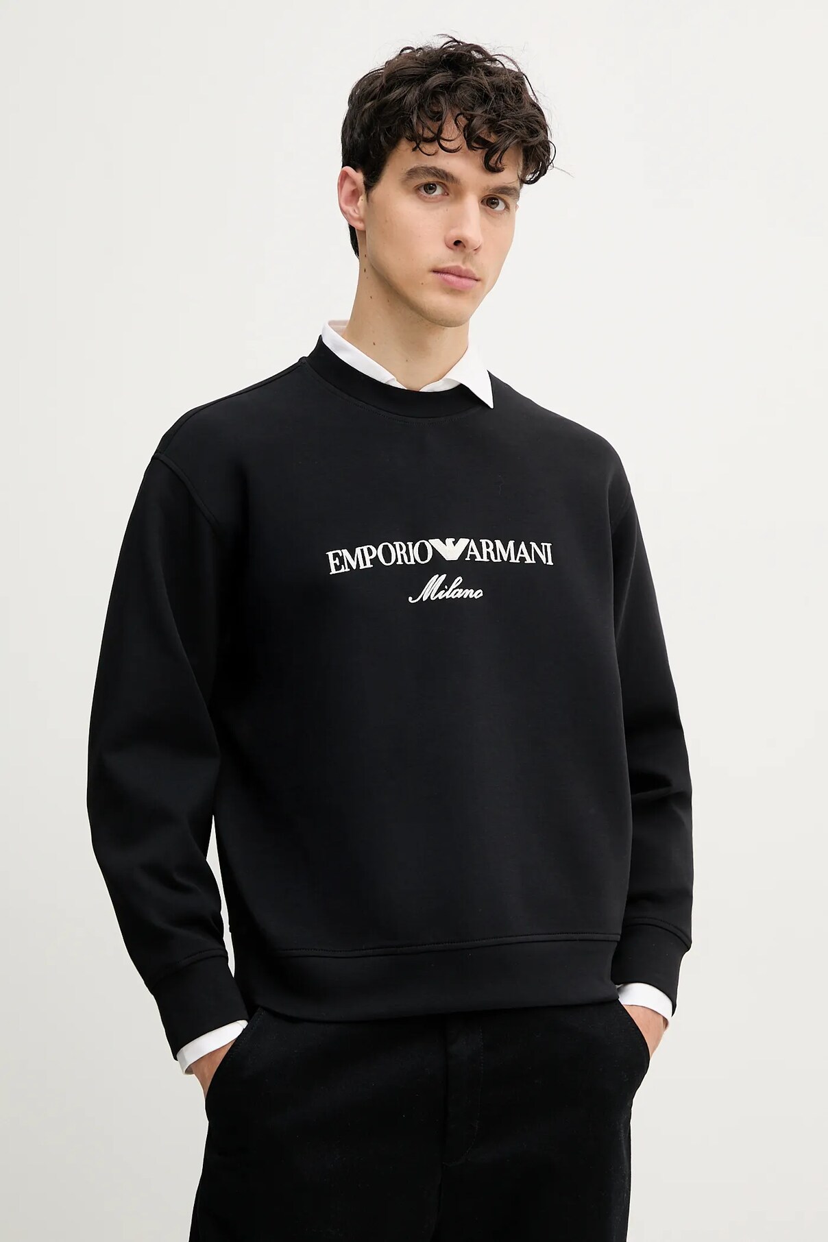 

Толстовка Emporio Armani, черный