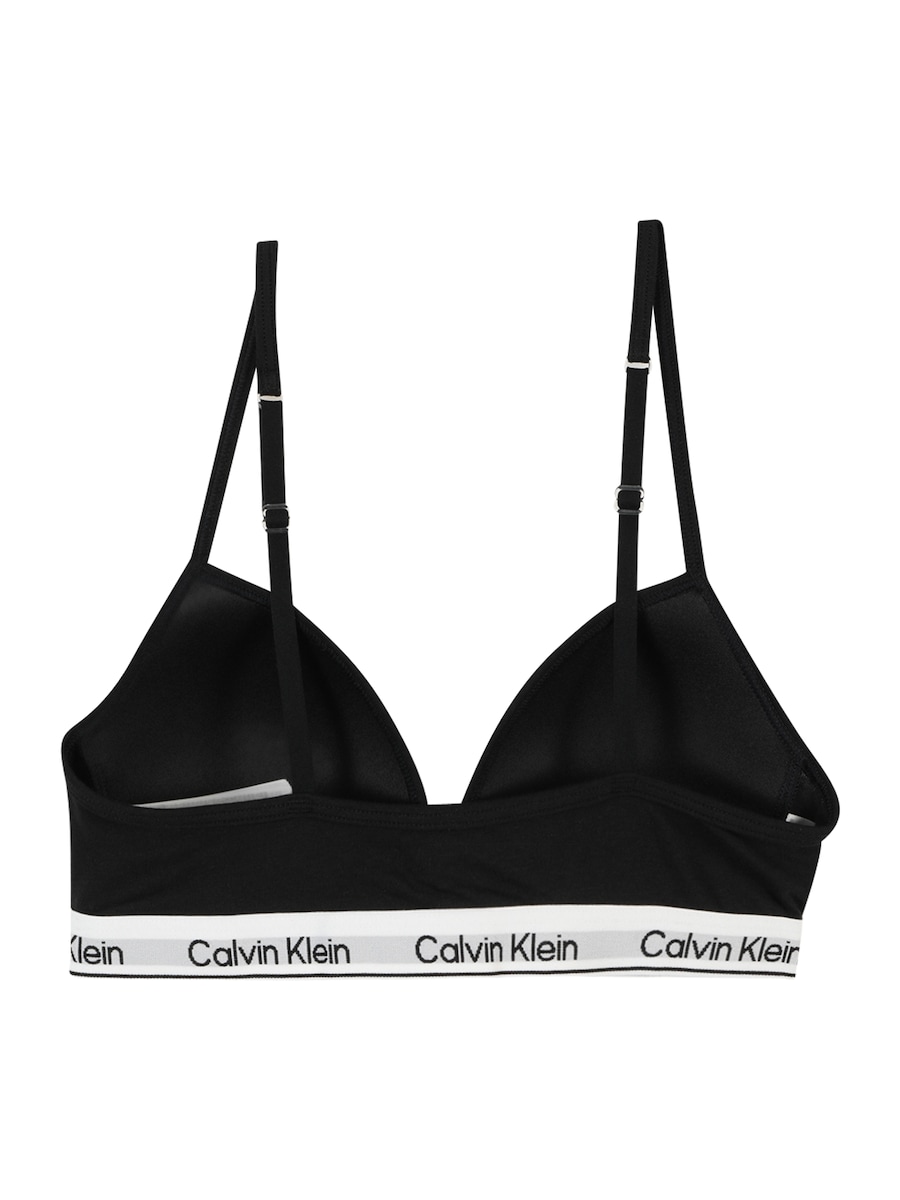 Треугольный бюстгальтер Calvin Klein Underwear, черный — фото 2