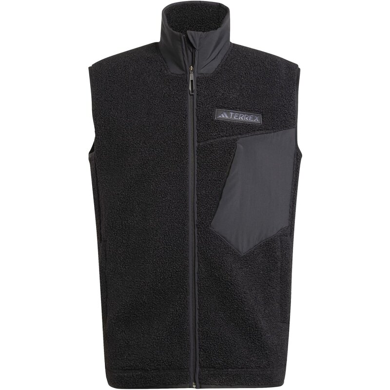 

Жилет Terrex Xploric с высоким ворсом из флиса Adidas, черный