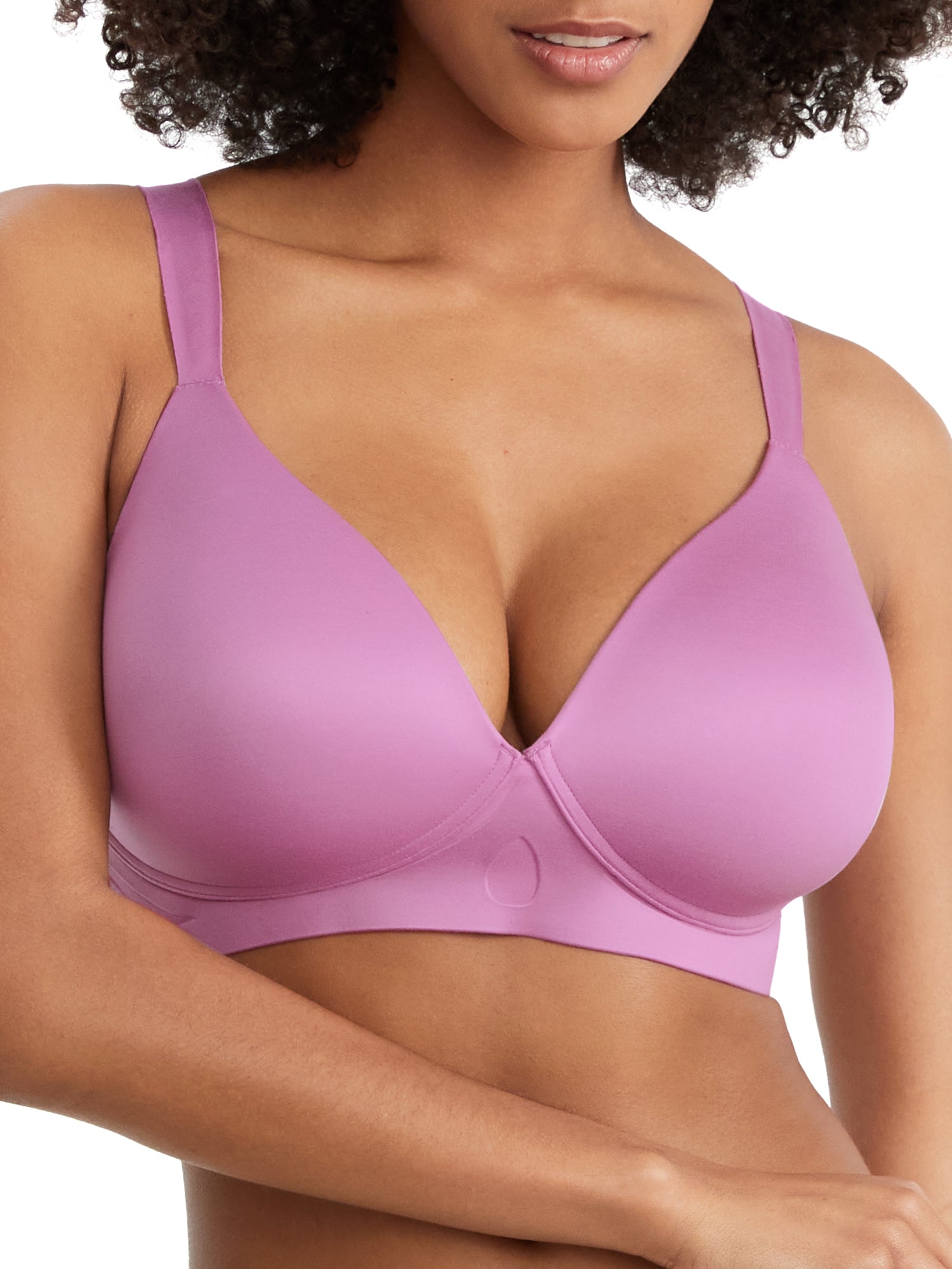 

Бюстгальтер-футболка без косточек от Bali Women's Comfort Revolution Ultimate с поддержкой, цвет tinted lavender