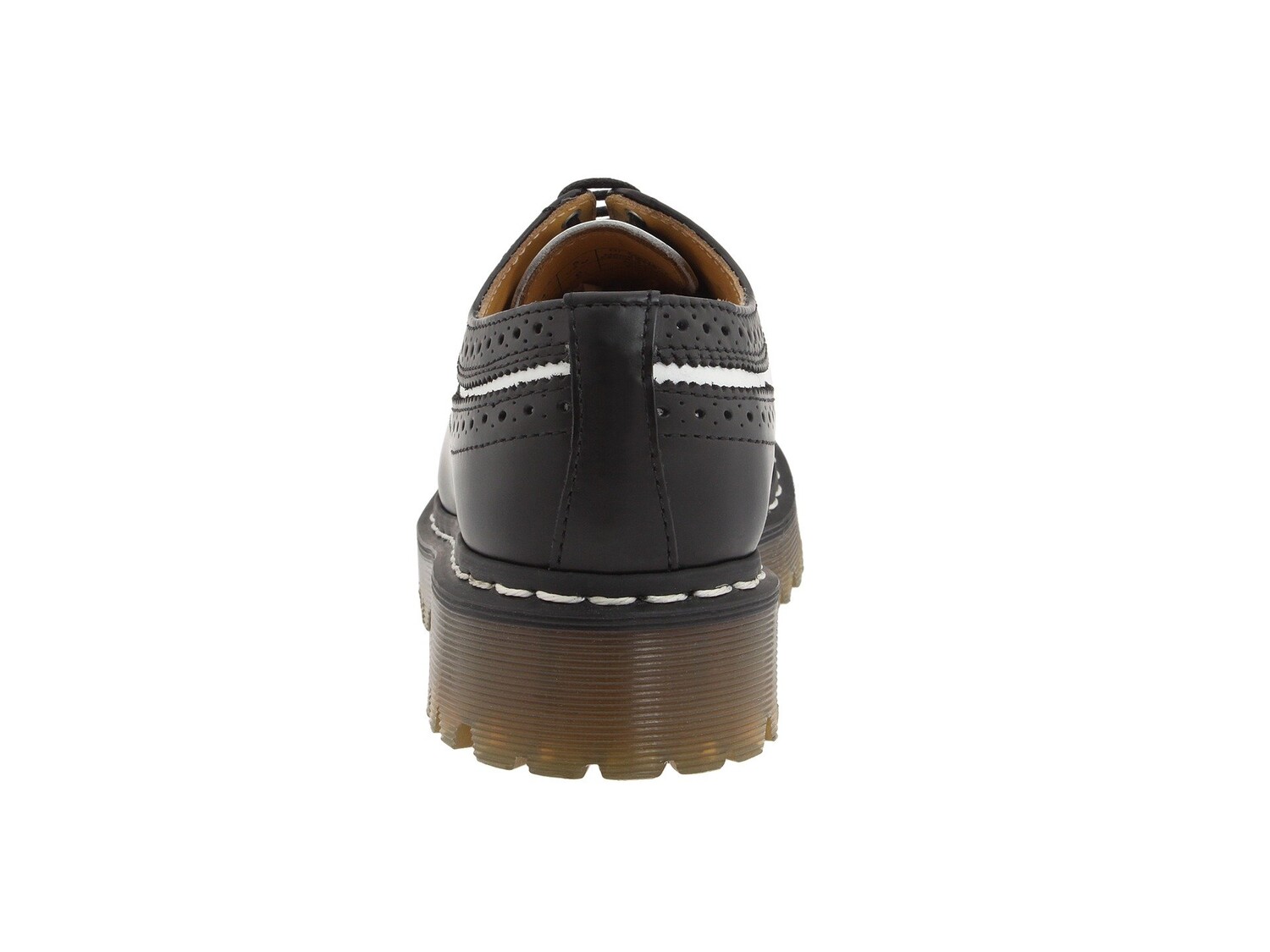 Оксфорды мужские Dr. Martens 3989 низкие кожаные, черный/белый — фото 2