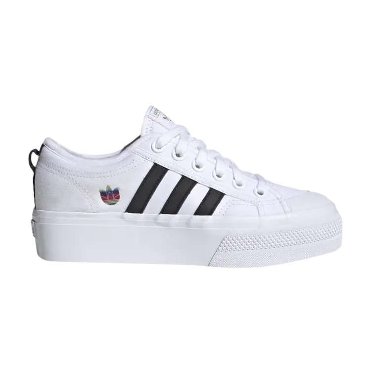 Кроссовки Adidas Wmns Nizza Platform, белый