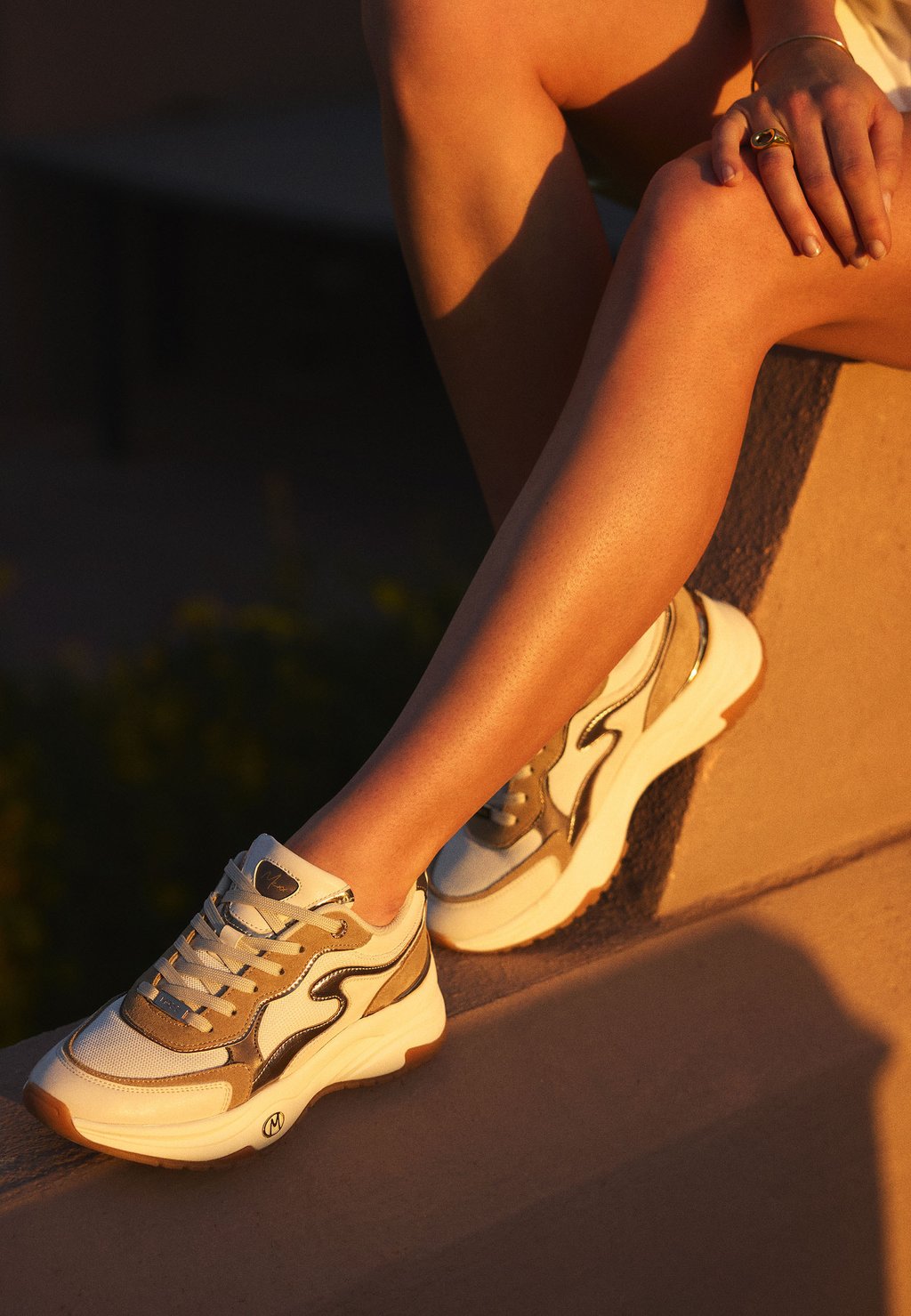 Кроссовки SNEAKER PALMA ORA Mexx, бежевый