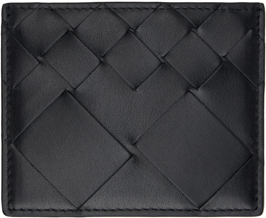 

Держатель карты Intrecciato Bottega Veneta, черный