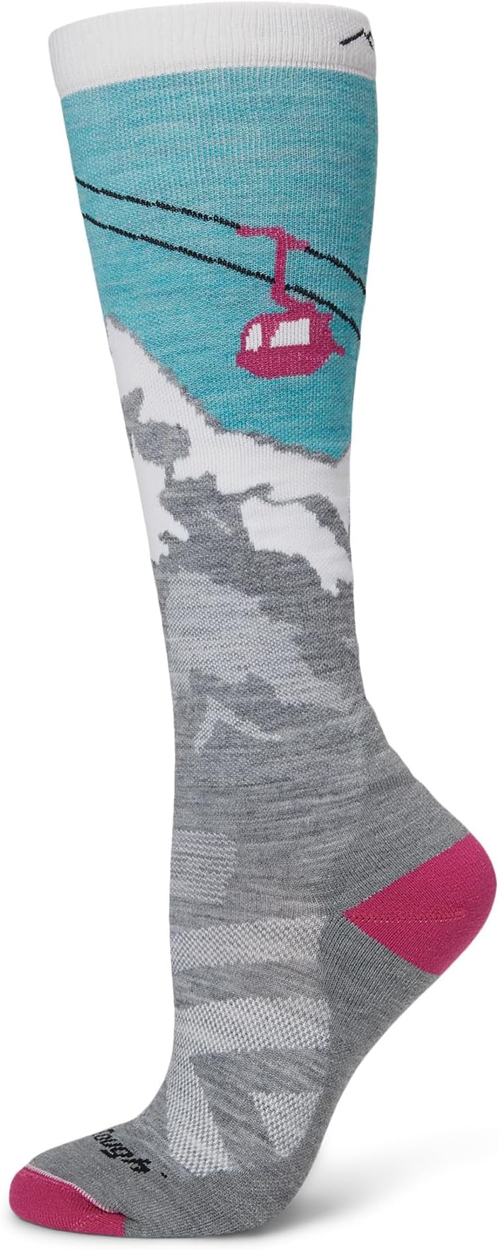 

Носки Darn Tough Vermont Yeti Cushion Socks, цвет Aqua